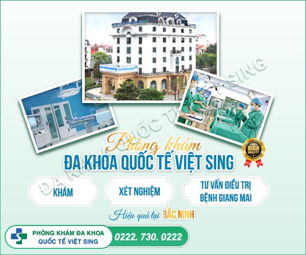 Khám chữa giang mai ở miệng tại Đa Khoa Quốc Tế Việt Sing