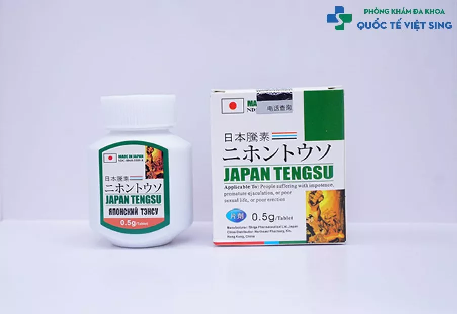 Thuốc Japan Tengsu chữa xuất tinh sớm sản xuất tại Nhật