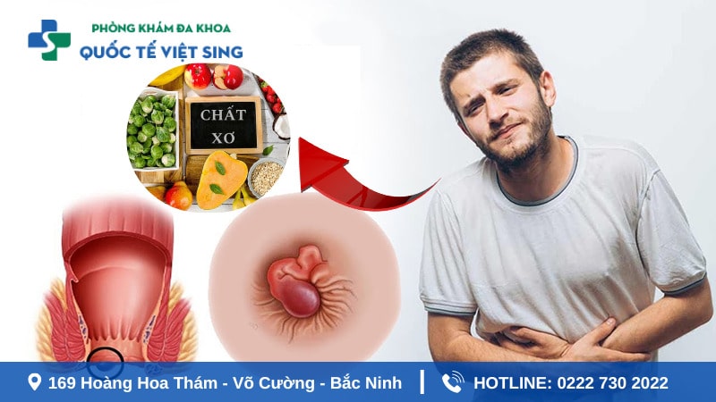Chế độ ăn uống ảnh hưởng trực tiếp đến sức khỏe người bệnh trĩ