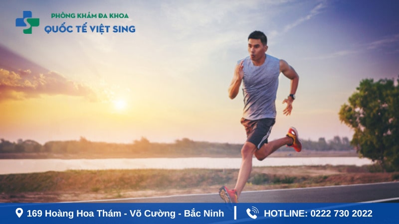 Vận động đều đặn là cách chữa yếu sinh lý nam tại nhà hiệu quả