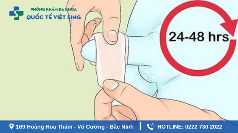 Cách chăm sóc sau khi cắt bao quy đầu