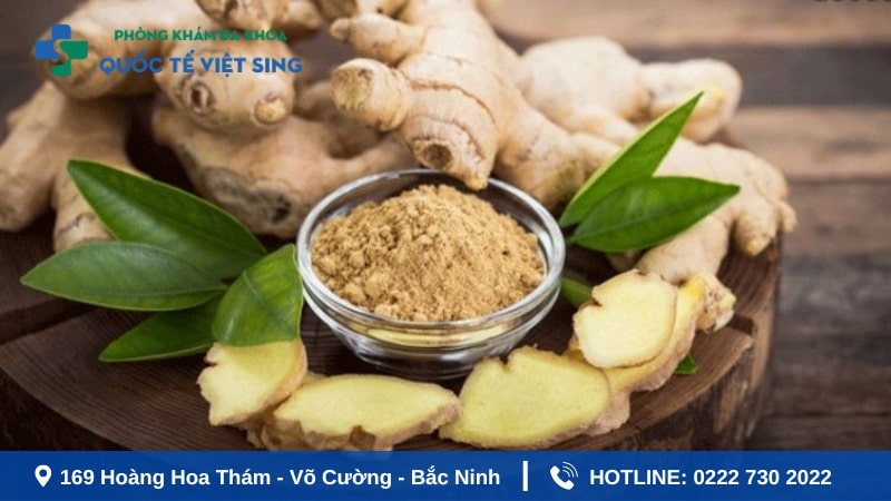 Cách chữa rối loạn kinh nguyệt bằng gừng tươi