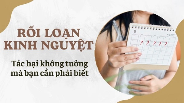 Triệu chứng của rối loạn kinh nguyệt cảnh báo điều gì?