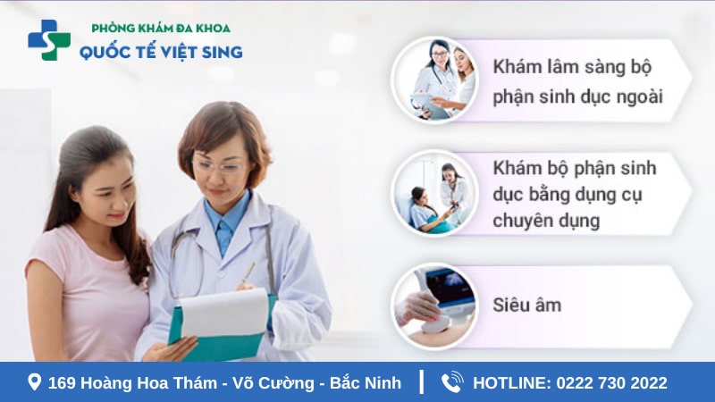 Vì sao nên khám phụ khoa tại phòng khám đa khoa quốc tế Việt Sing