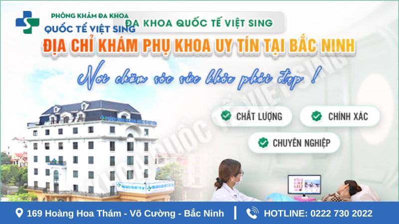 Khám phụ khoa tại đa khoa quốc tế Việt Sing