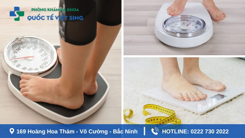 Chậm kinh từ việc thay đổi cân nặng đột ngột