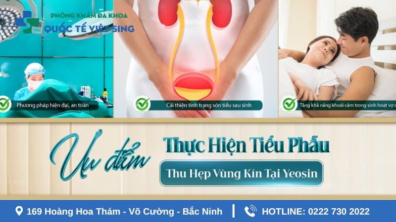 Thời điểm phẫu thuật thu nhỏ vùng kín hợp lý
