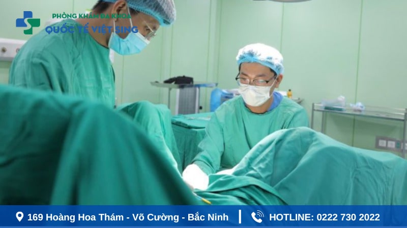 Thu hẹp vùng kín tại Đa khoa Quốc tế Việt Sing