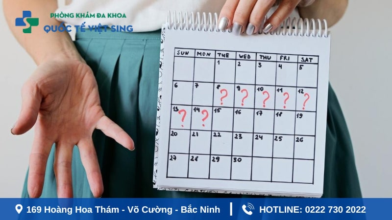 Dấu hiệu kinh nguyệt không đều ở nữ giới