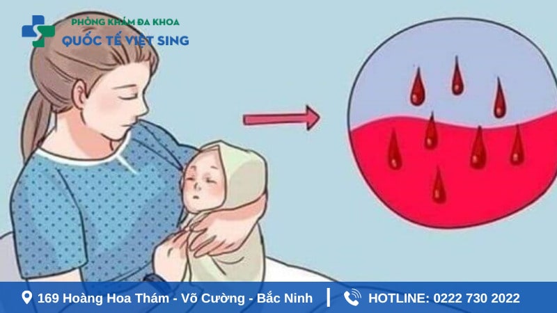 Kinh nguyệt không đều do sinh nở
