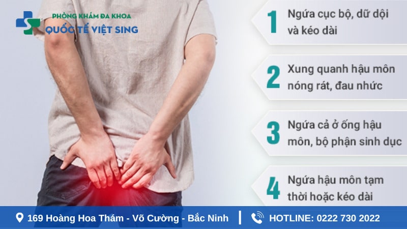 Ngứa hậu môn là tình trạng như thế nào?