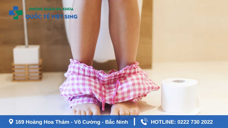 Nguyên nhân do tiêu chảy hoặc táo bón kéo dài
