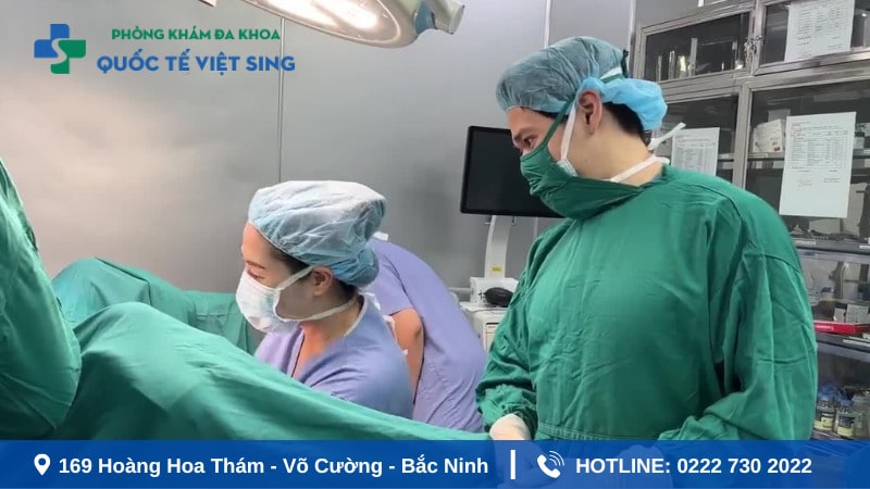 Phẫu thuật thu nhỏ vùng kín sau sinh tại Đa khoa Quốc tế Việt Sing