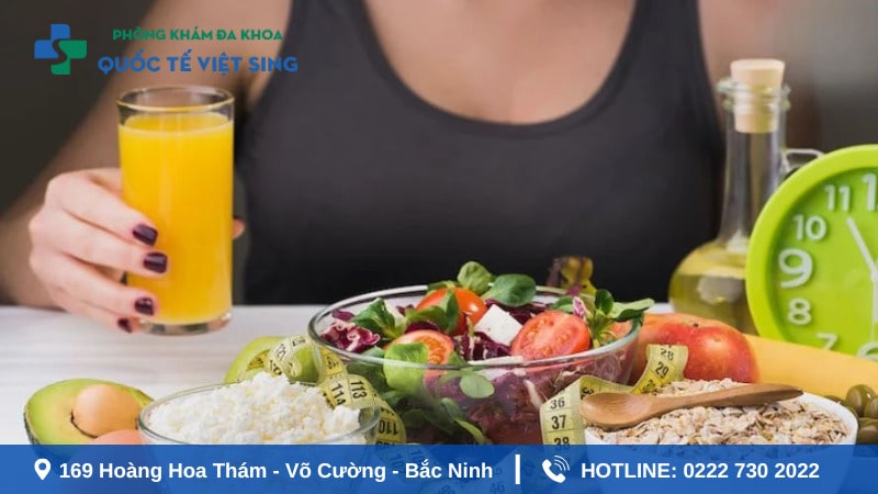 Giữ chế độ ăn uống lành mạnh