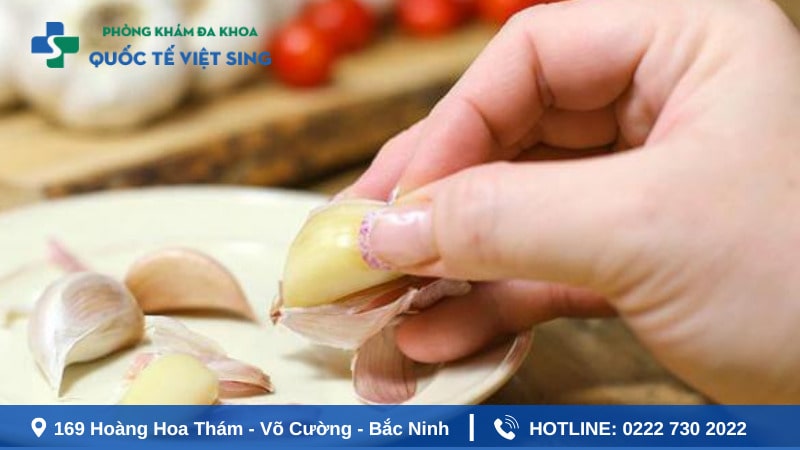 Tác dụng của tỏi trong việc chữa ngứa hậu môn