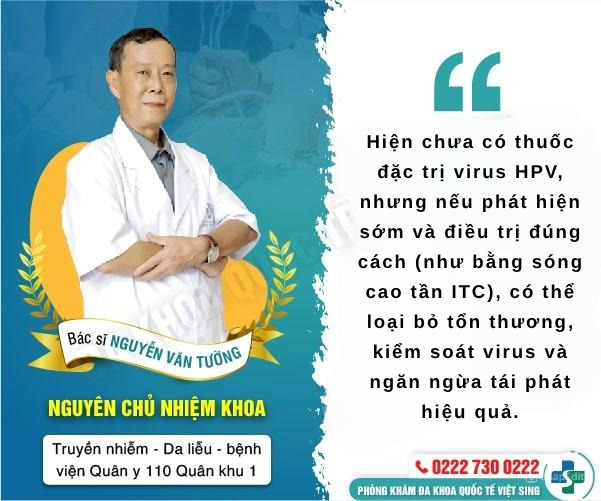 Bác sĩ: Nguyễn Văn Tường chia sẻ về bệnh sùi mào gà