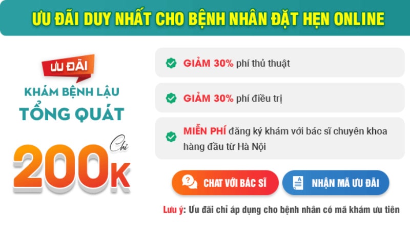Khám chữa bệnh lậu  uy tín, chi phí minh bạch tại Việt Sing