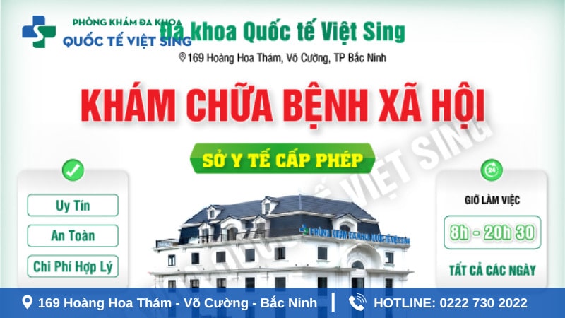 Phòng khám Việt Sing - Địa chỉ xét nghiệm bệnh lậu uy tín, chi phí minh bạch