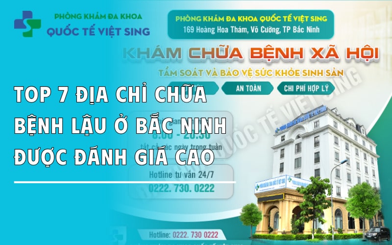Top 7 Địa chỉ chữa bệnh lậu ở Bắc Ninh được đánh giá cao 2025
