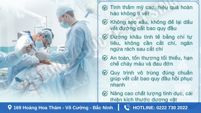 Công nghệ cắt bao quy đầu hiện đại – Châu Âu ITC độc quyền