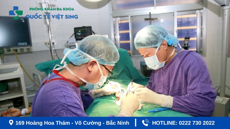 Cắt bao quy đầu tại Đa khoa Quốc tế Việt Sing