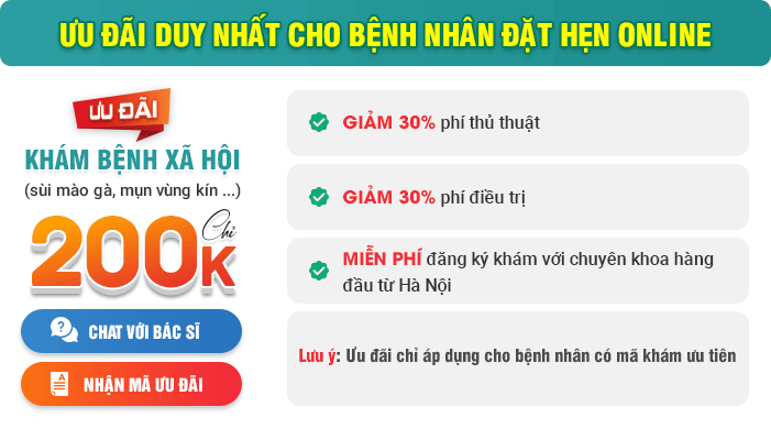Đặt lịch khám online ngay