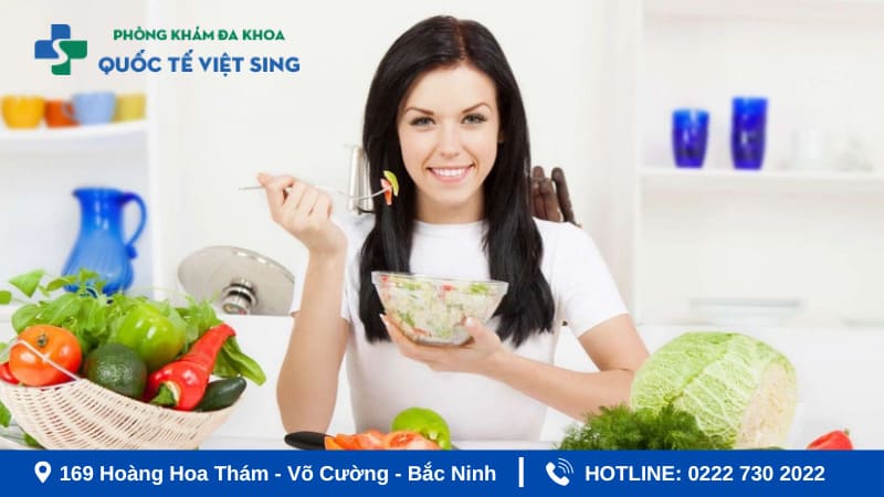 Vì sao chế độ dinh dưỡng tốt cải thiện viêm phụ khoa