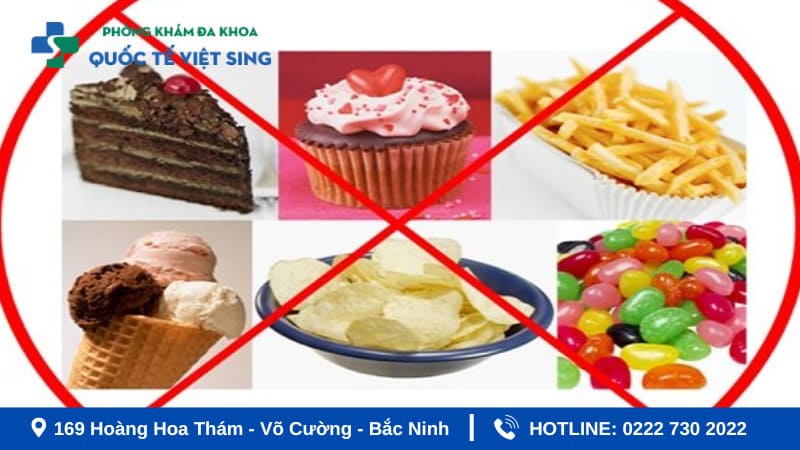 Viêm phụ khoa nên kiêng ăn gì?