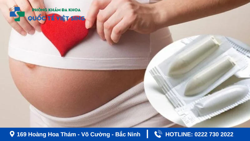 Có nên sử dụng thuốc đặt phụ khoa cho bà bầu?