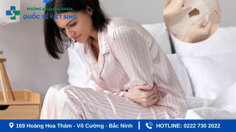 Cần làm gì khi ra khí hư màu nâu trước kỳ kinh nguyệt