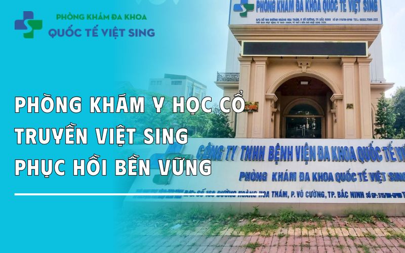 Phòng khám y học cổ truyền Việt Sing – Bắc Ninh: Phục hồi bền vững